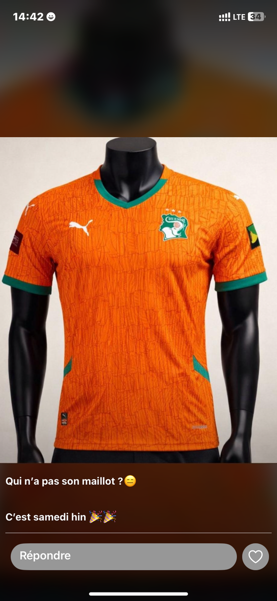 Maillot de Football Équipe
