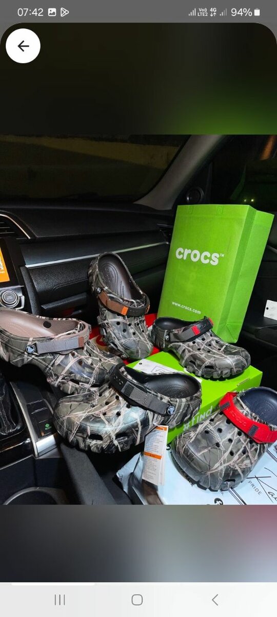 Original crocs wear