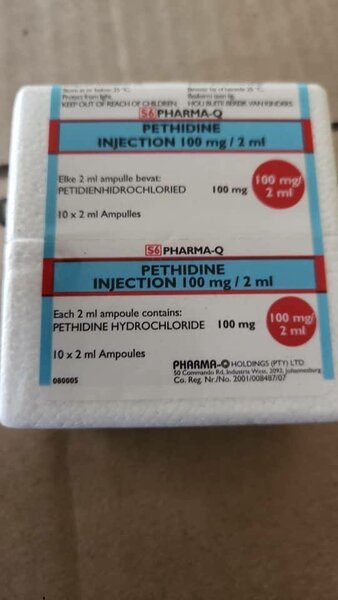 Pethidin Injection. (Prescription only Drug)