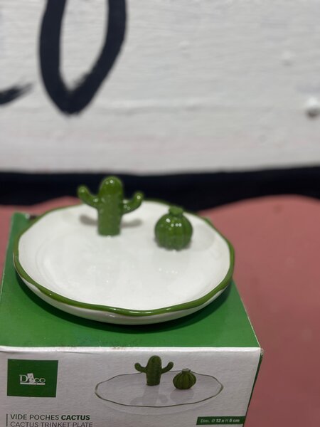 Vide poches Cactus déco