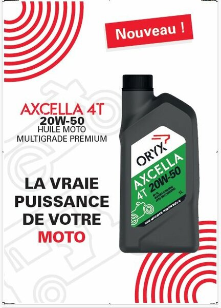 Huile Moto ORYX 4T 20W-50