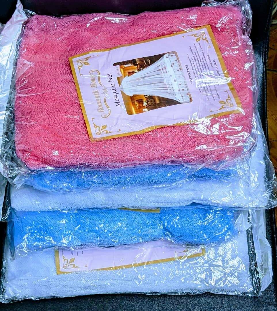Mosquito nets available