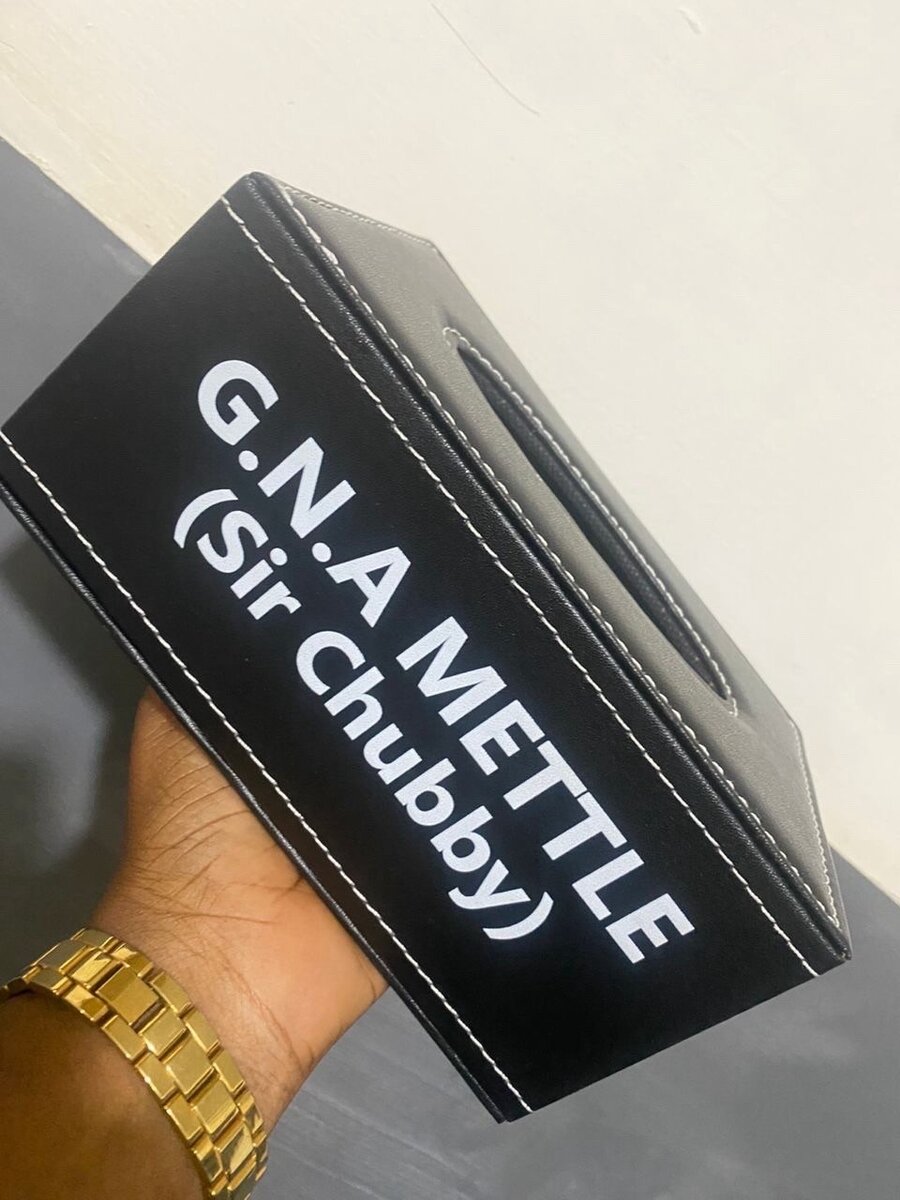 Customised tissue box