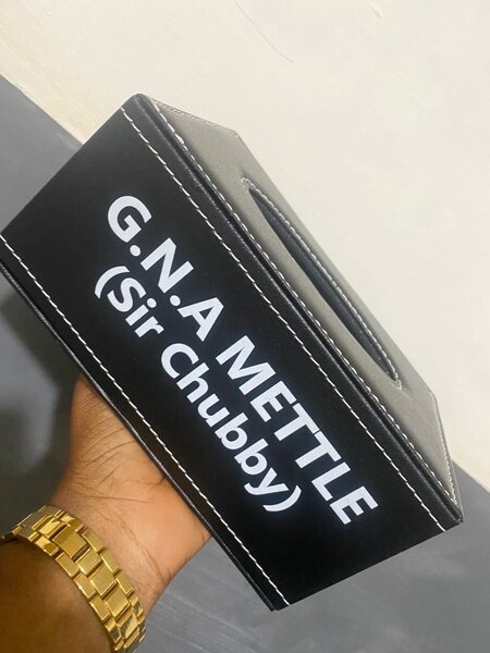 Customised tissue box