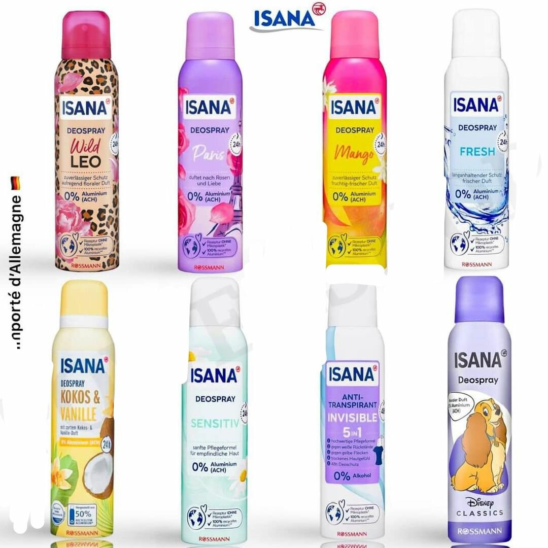 Déodorant allemand Isana