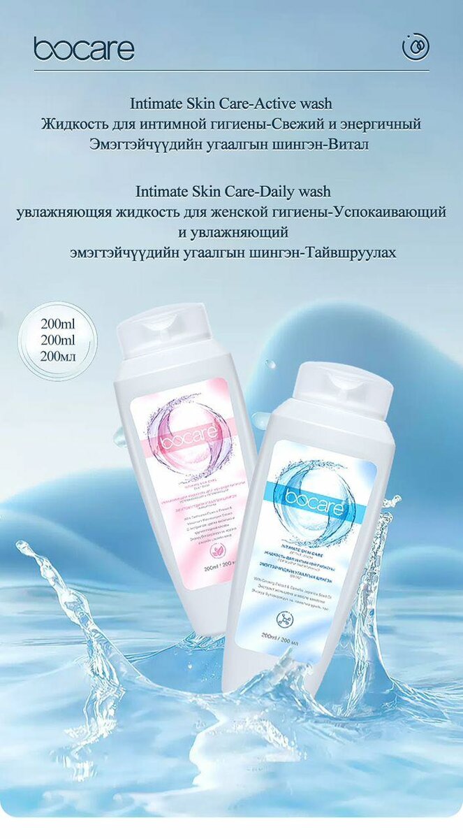 BOCARE Intimate Care-Daily wash
