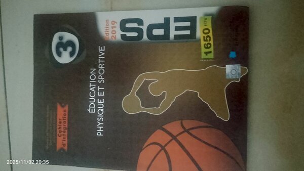 Cahier EPS Éducation Physique