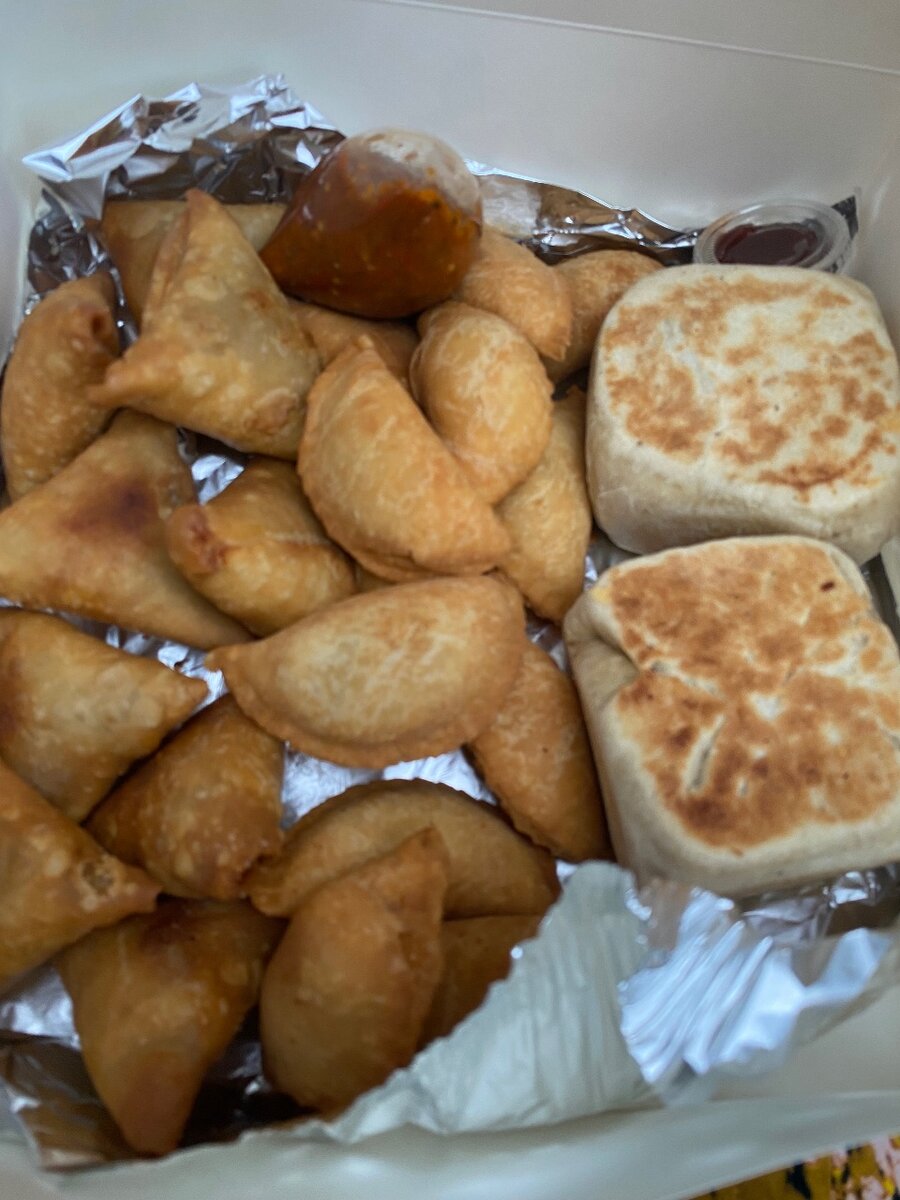 Assortiment de pâtisseries salées