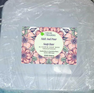 Transparent Glycerin Melt and Pour Soap Base - 120g