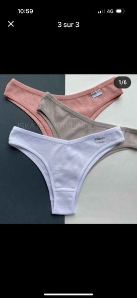 Lot de Culottes Confortables Femme