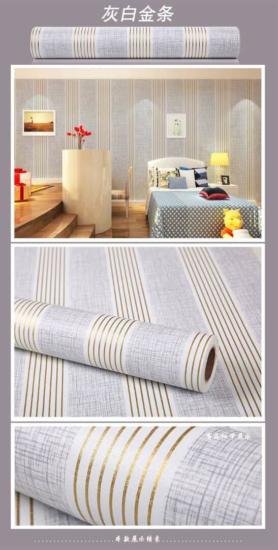 Papier peint autocollant décoratif moderne 45cm × 10m