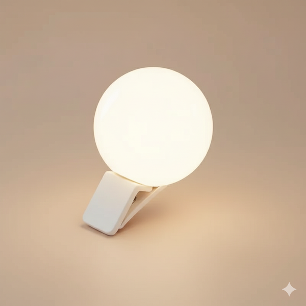 Lampe LED portable clip