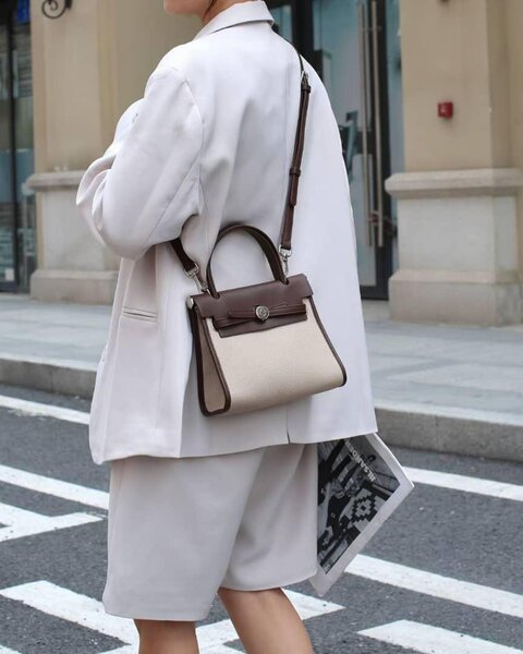 Sac à main chic en cuir