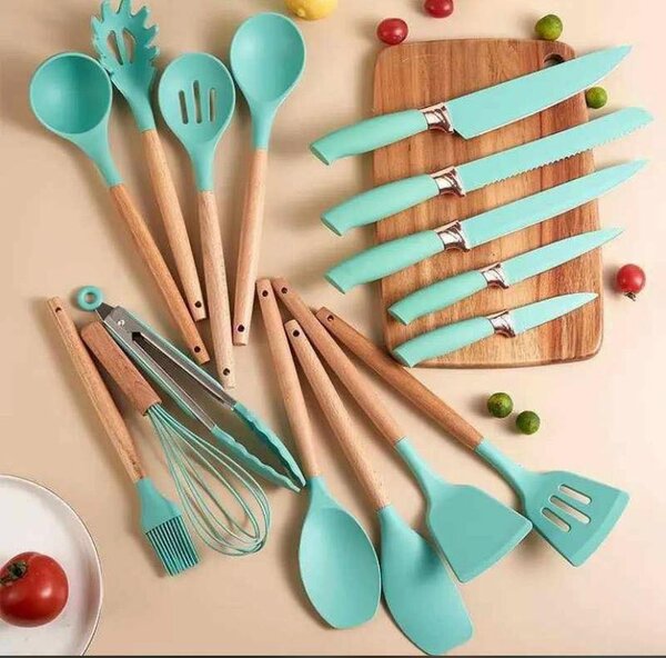 19pcs Silicon Kitchenware set