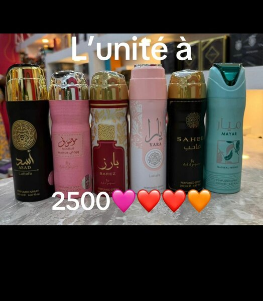 Déodorants Parfumés Variés