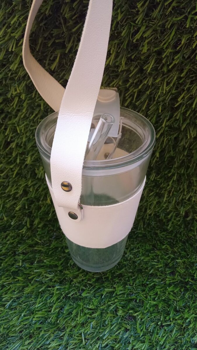 Double drinking glass