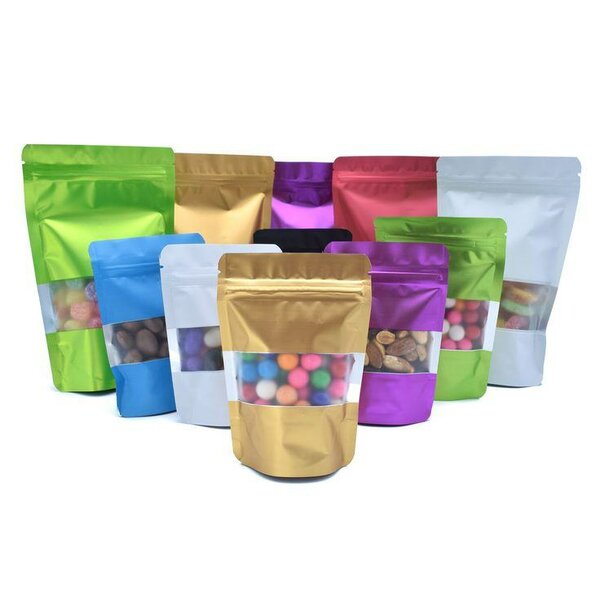 Sachets Zip Colorés  12*20cm