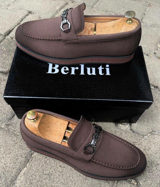 Mocassins en cuir Berluti élégants