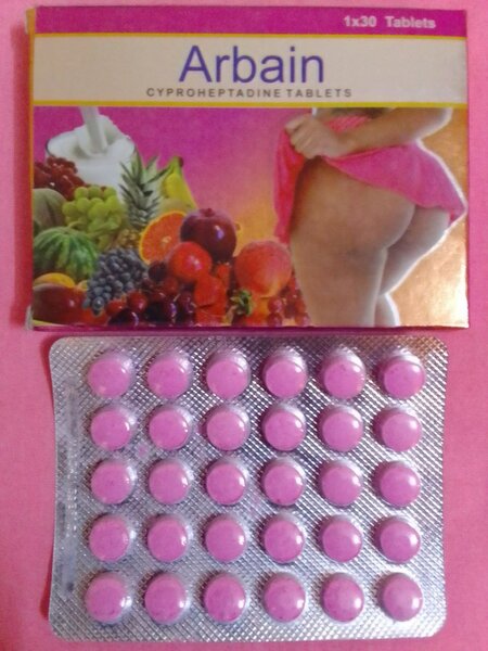 Arbain Cyproheptadine