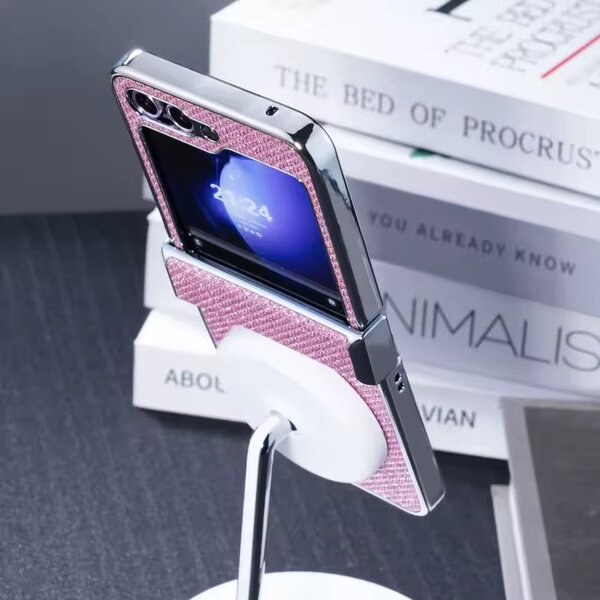 Coque Brillante avec Support