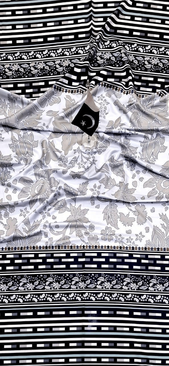 3 PCs Women's unstitched Karandi