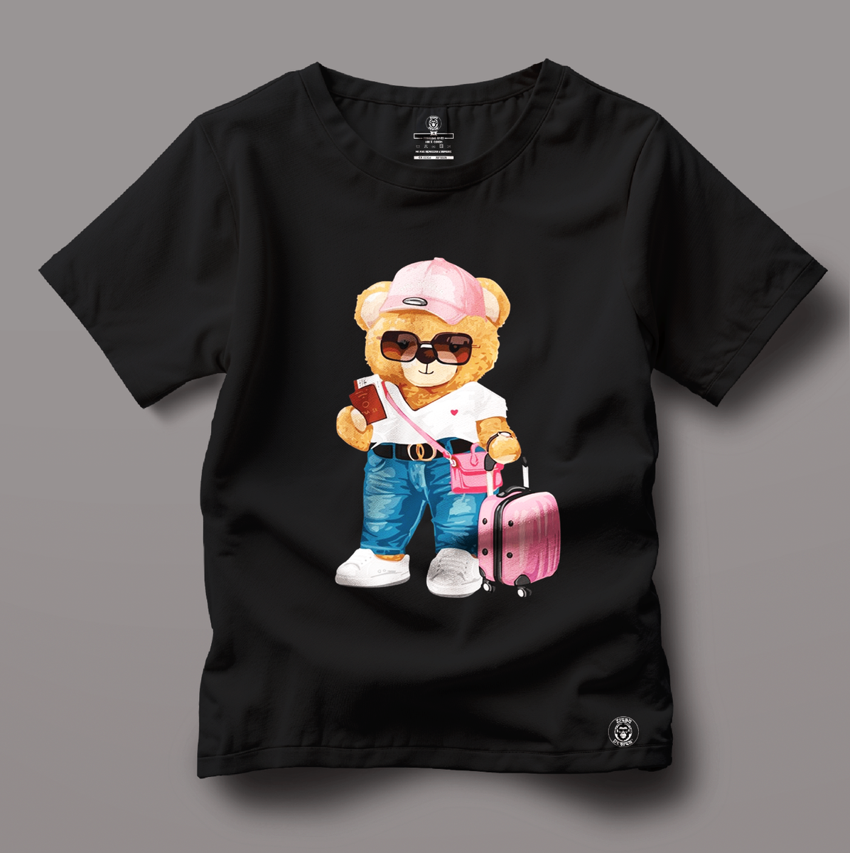T-shirt Enfant Ours Voyageur