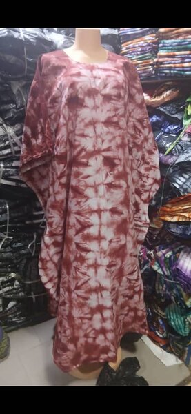 Robe Caftan Tie-Dye Élégante