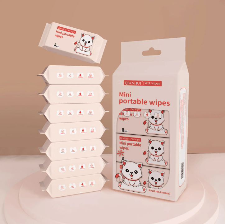 Lingettes Mini Portables Qianhui