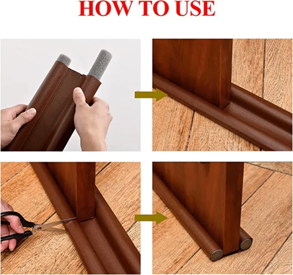 Bas de Porte Isolant Anti-Froid