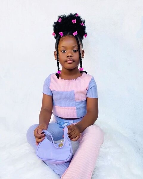 Butterfly hair clips for kids hair (7 pieces for 10gh)