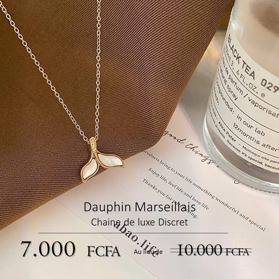 Collier Coquillage Doré