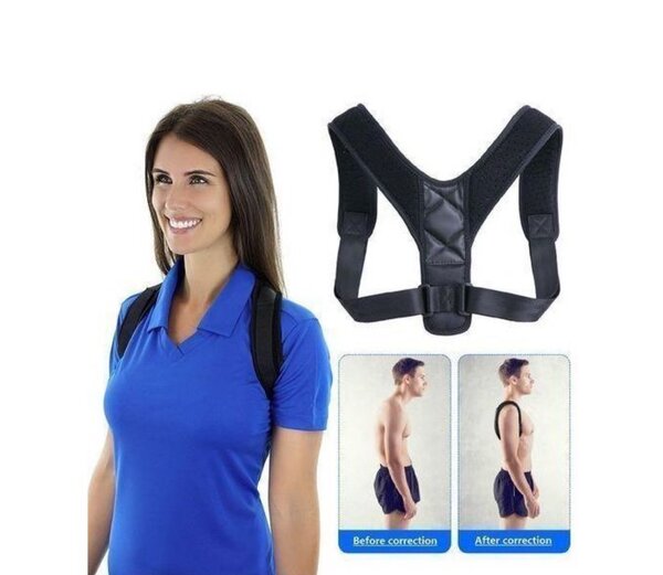 Correcteur de posture noir