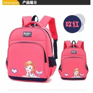Sac à Dos Pour Enfants, Cartable Princesse Sofia Pour Filles, Mignon CP-CE