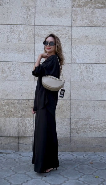 сумка бежевая