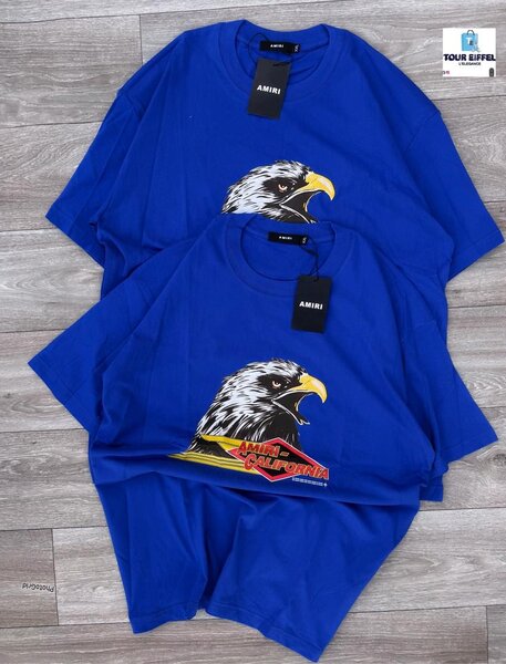 T-shirt Amiri Aigle Bleu