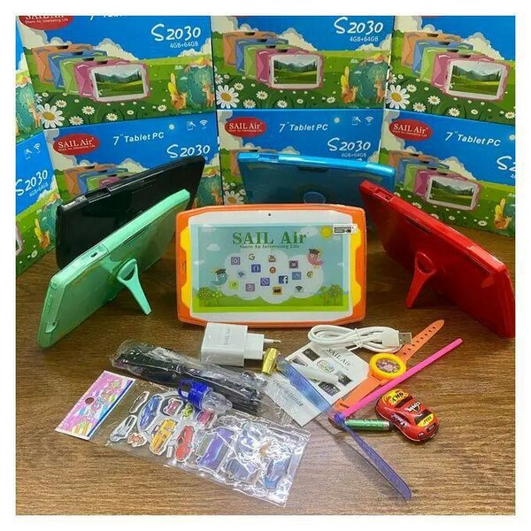 Unbreakable screen tablet for kids