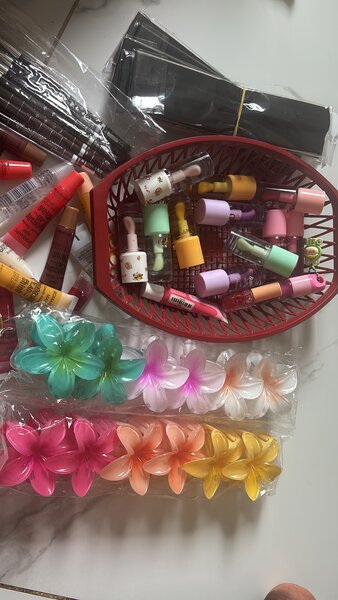 Set de baume à lèvres coloré