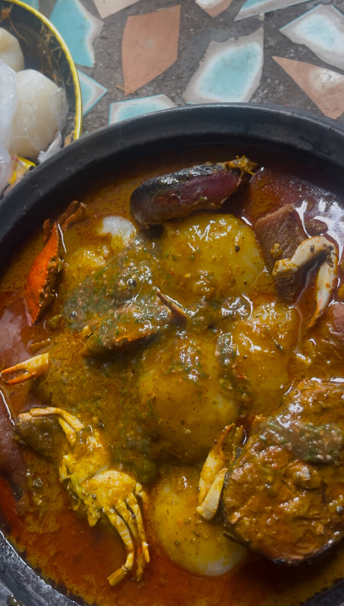 Delicious African Seafood Platter