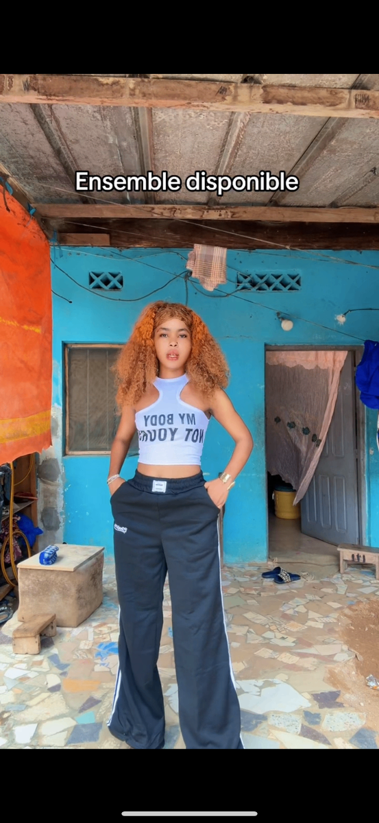 Ensemble tendance décontracté