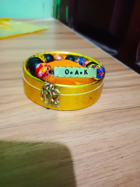 Customized beaded bracelets