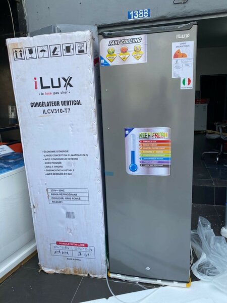 iLux Congélateur Vertical Économique