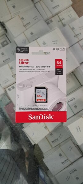Carte SD SanDisk 64GB Ultra
