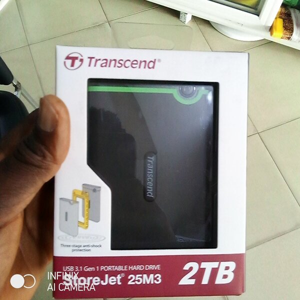 2TB Transcend External Hard Drive
