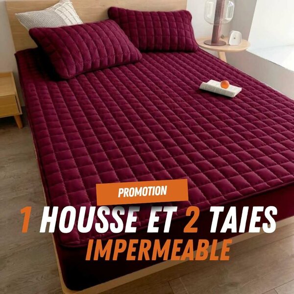 Housse de Lit Imperméable 2p