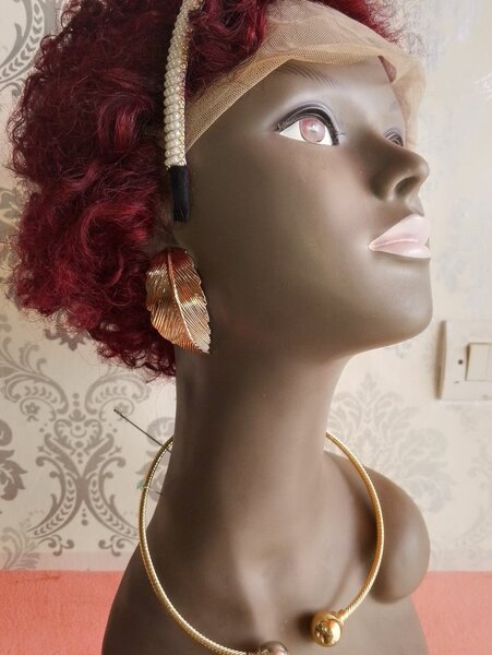 Élégant ensemble bijoux doré