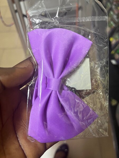 Noeuds papillon en tissu coloré