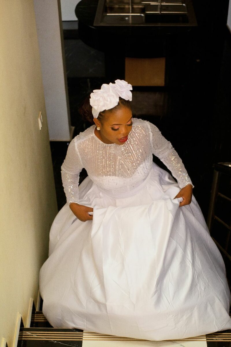 Princess wedding dress