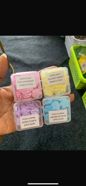 Paper soap