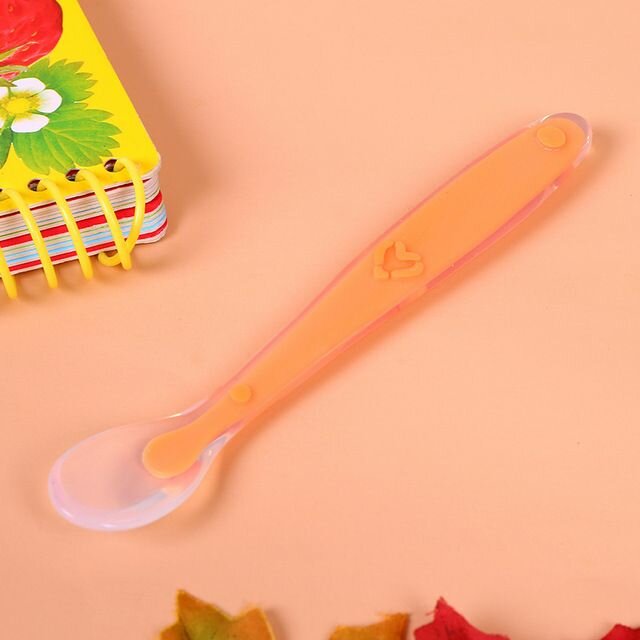 Baby Silicone Feeding Spoon  Soft, Safe, and Easy to Use
