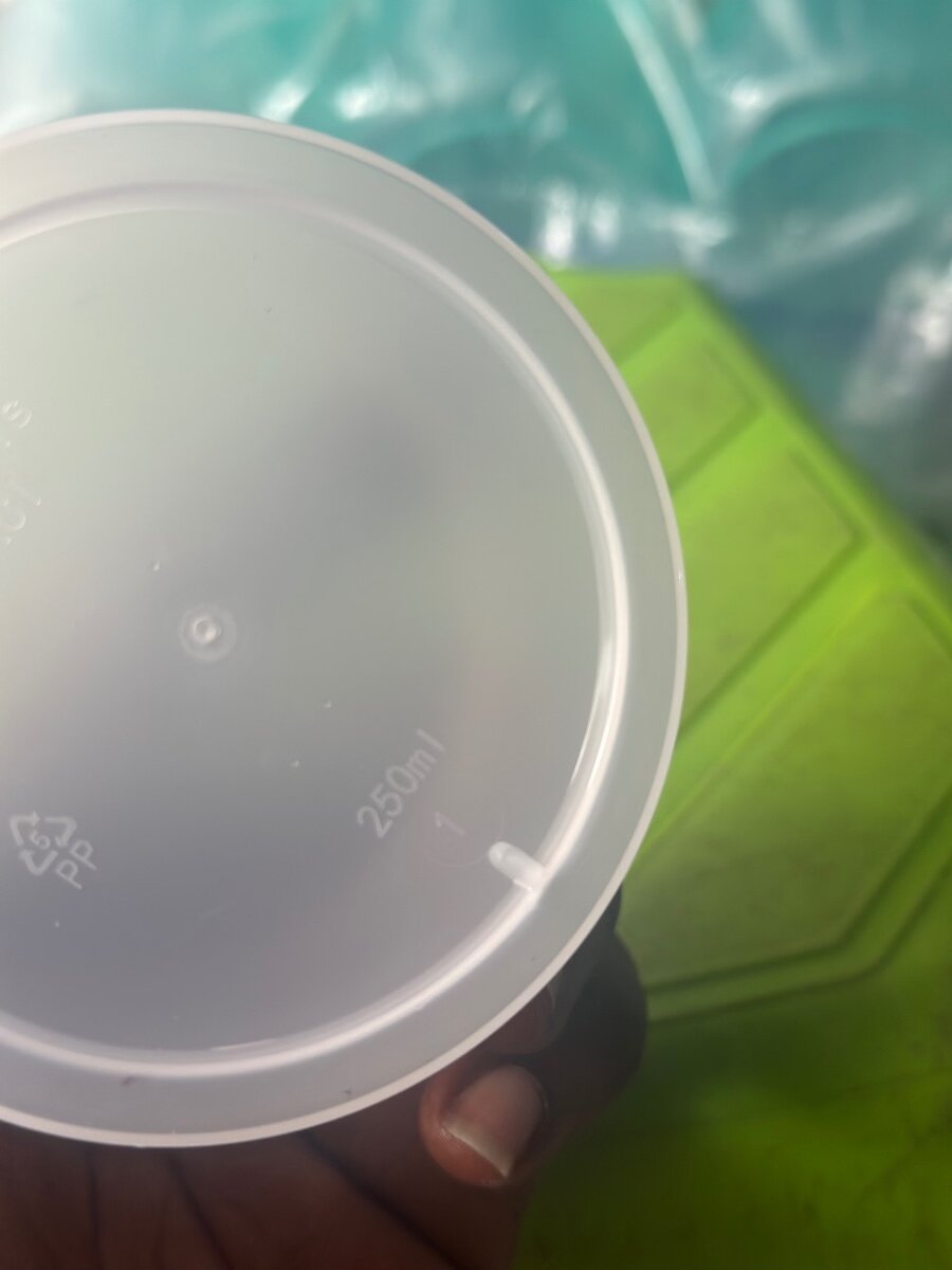 Boîte en plastique 250ml